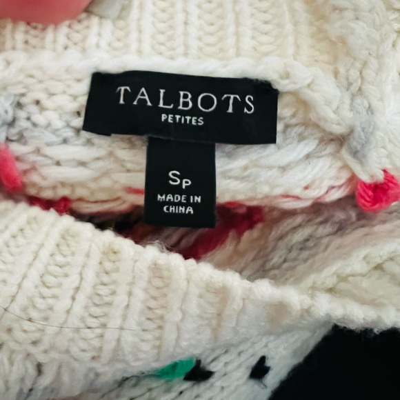 Talbots Ladies Buttons Down The Back Sweater - Picture 5 of 6